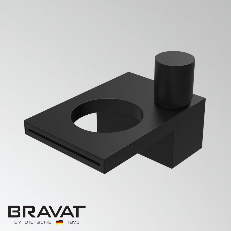 Bravat Deck Mounted Oil Rubbed Bronze Bathroom Sink Faucet